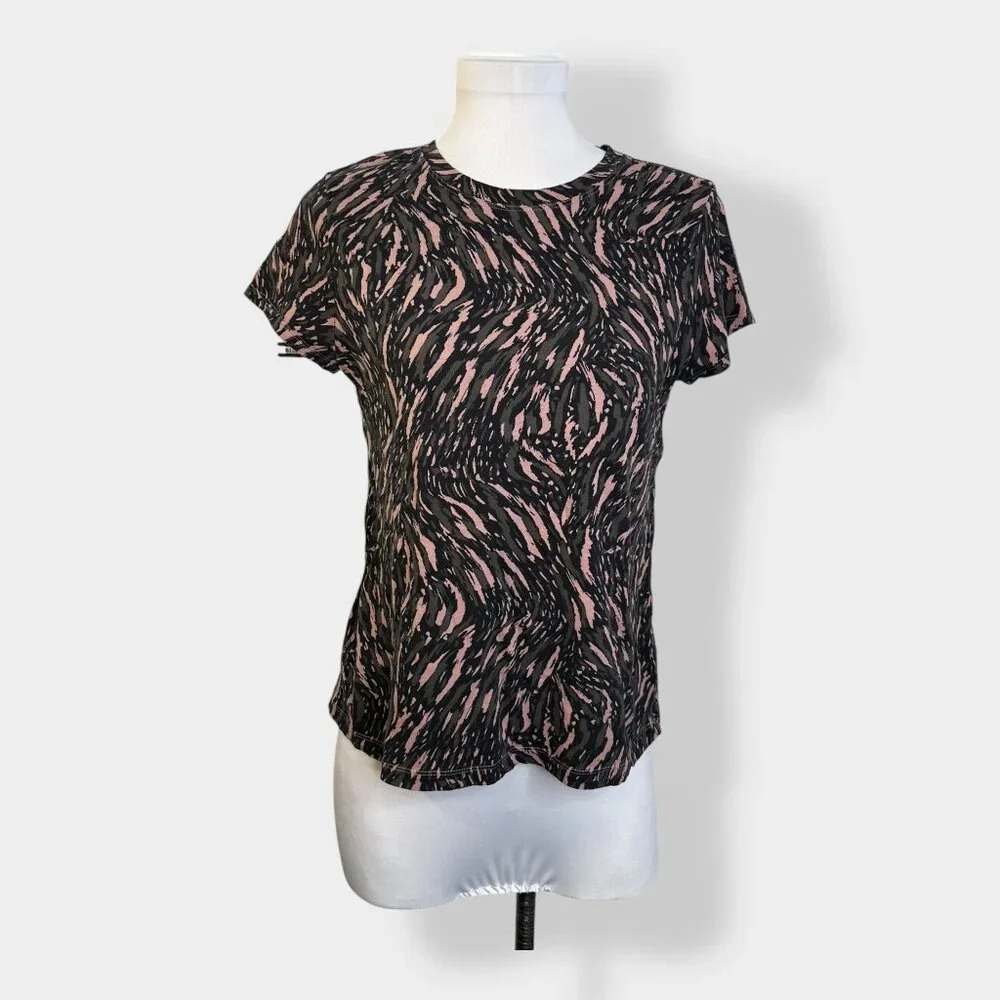 Athleta Organic Daily Printed Cotton‎ T-Shirt
